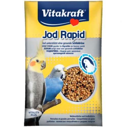 Vitakraft vitamine pentru perusi Iod — Recenzie și caracteristici pentru sănătatea păsărilor