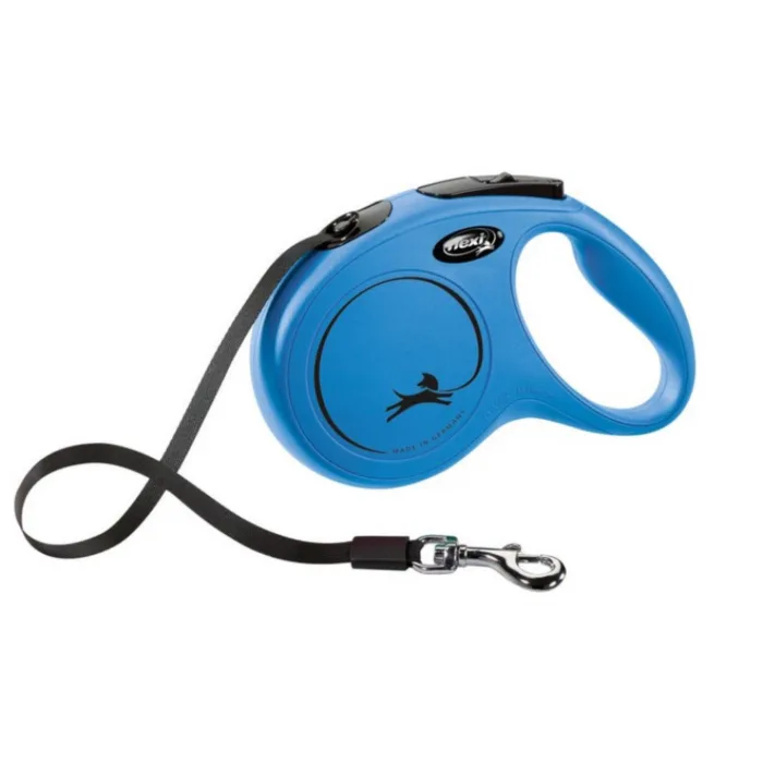 Lesa retractabilă Flexi New Classic — Recenzie, caracteristici și preț pentru câini de până la 50 kg