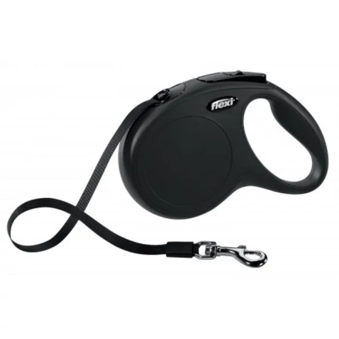 Lesa retractabilă Flexi New Classic — review, preț și caracteristici pentru caini de până la 25 kg