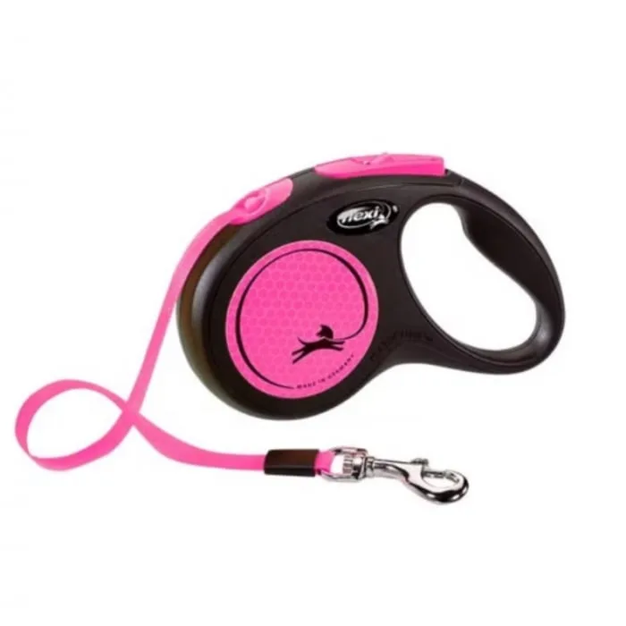 Lesa Flexi New Classic Neon pentru câini — Recenzie, specificații și verdict