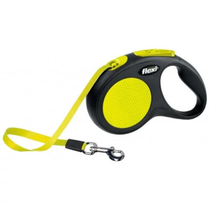 Lesa Flexi New Classic Neon pentru câini — Recenzie, specificații și verdict