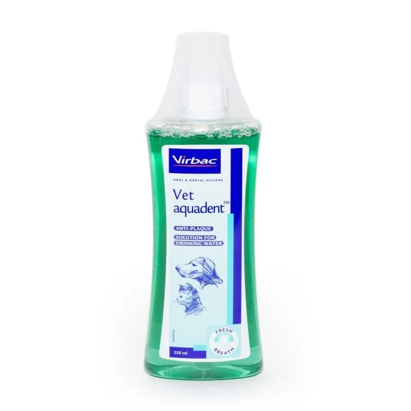 Vet Aquadent 250 ml — Recenzie despre caracteristici, preț și verdict asupra soluției dentare pentru pisici și câini