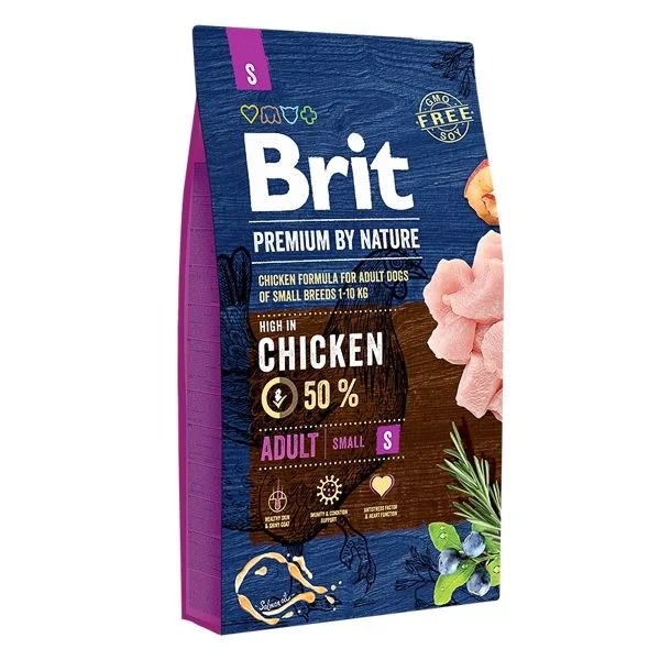 Hrana uscată pentru câini Brit Premium by Nature Adult Small — Recenzie, calitate și preț