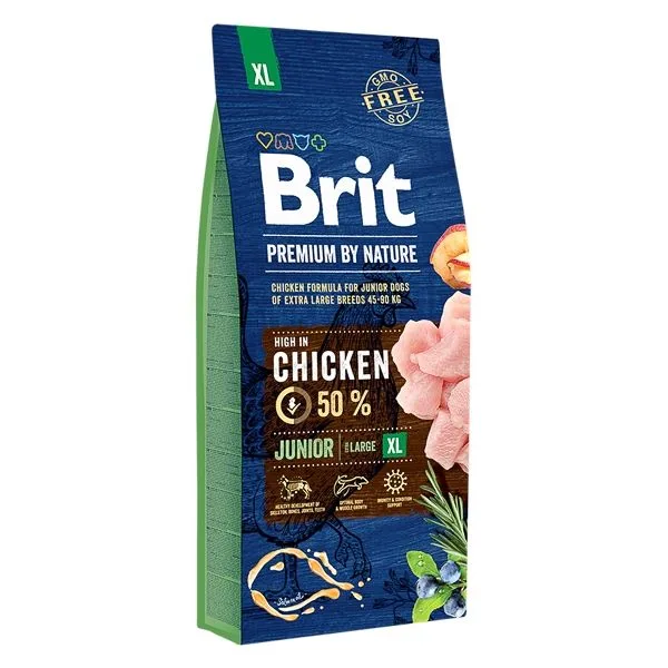 Brit Premium by Nature Junior XL — Recenzie, caracteristici și preț pentru hrana câini talie mare
