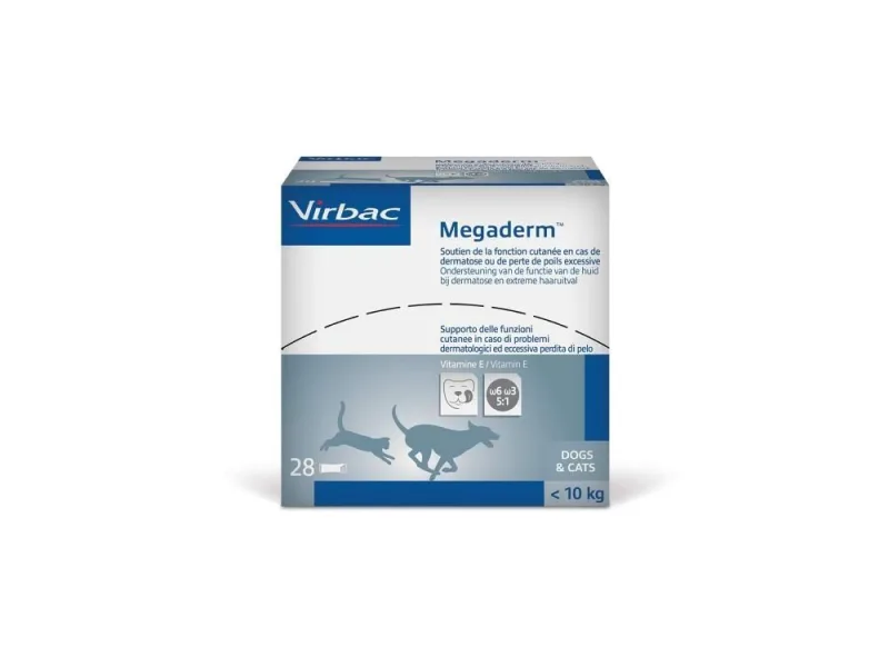 MegaDerm 4 ml, 28 plicuri — recenzie despre beneficiile pentru sănătatea pielii și calitatea blănii la pisici