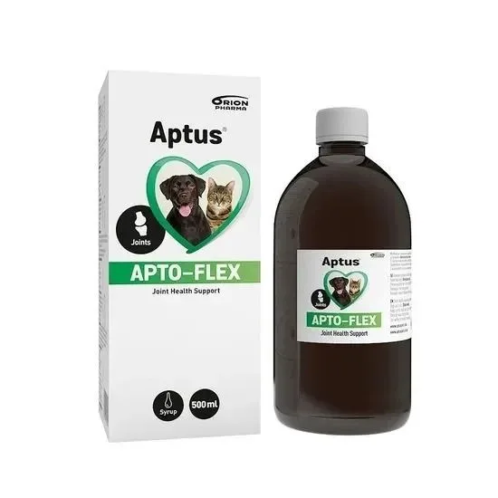 Aptus Apto-Flex Vet Syrup — Recenzie despre beneficiile pentru sănătatea articulațiilor câinilor și pisicilor