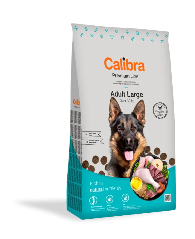 Calibra Dog Premium Line Adult Large — Recenzie despre calitate și preț pentru hrana uscată pentru câini de talie mare