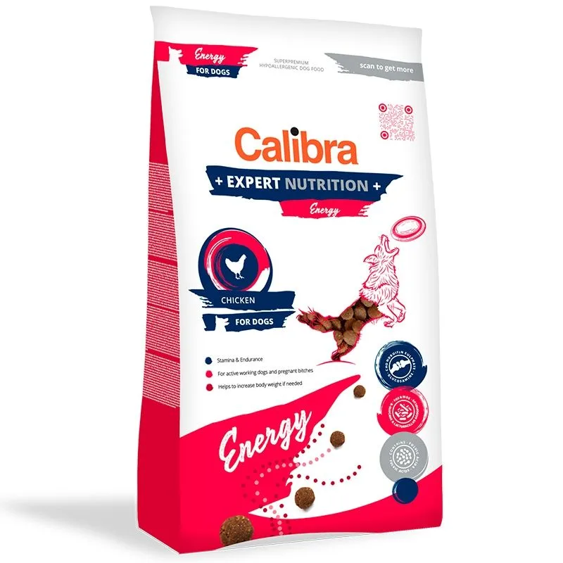 Calibra Dog EN Energy — Recenzie calitate pentru hrana câini activi și de vânătoare