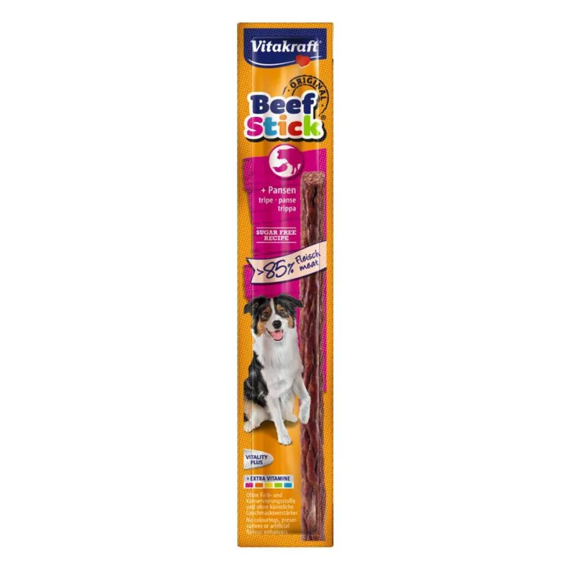Recompense câini Vitakraft BeefStick Burta de Vita — Recenzie, calitate și preț actualizat
