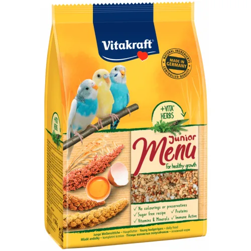 Hrana pentru perusi Vitakraft Premium Menu Junior — review, specificații și verdict