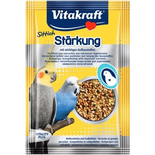 Recomandări Vitakraft pentru păsări — Păreri și specificații despre vitamine pentru perusi