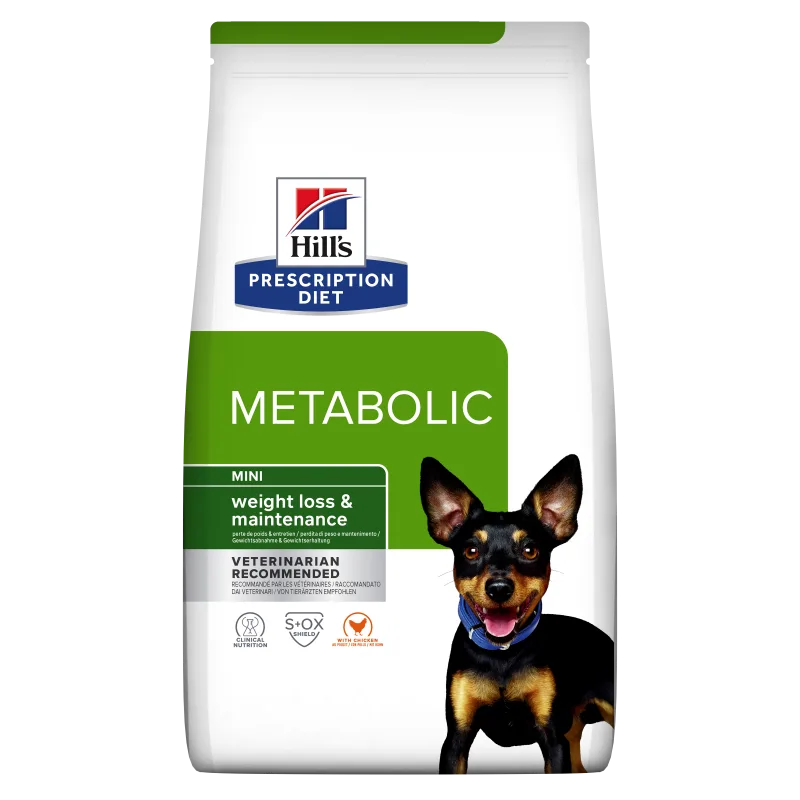 Hill's Prescription Diet Canine Metabolic Weight Management Mini — Recenzie, caracteristici și preț