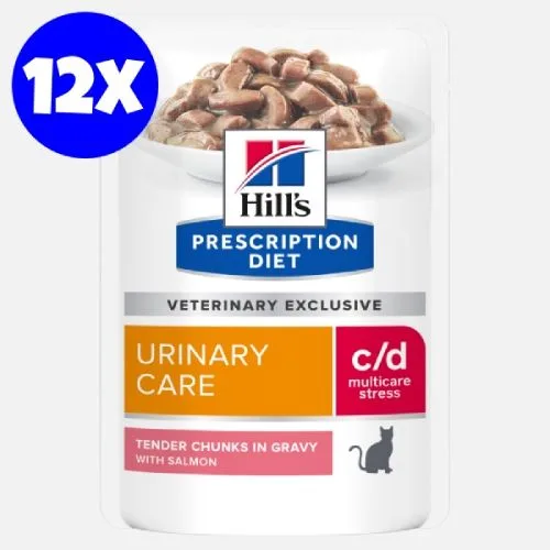 Valoare titlu Hill's Prescription Diet Feline c/d Multi Stress Somon — Recenzie, specificații și verdict
