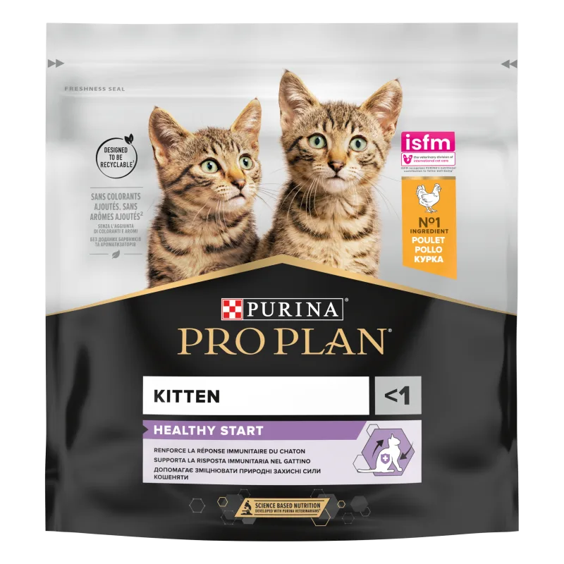 Hrana uscată pentru pui de pisică PRO PLAN KITTEN Healthy Start — Recenzie, specificații și verdict