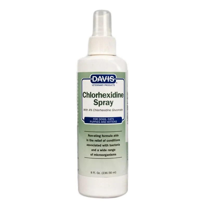 Chlorhexidine 4% spray pentru pisici — Review, caracteristici și verdict