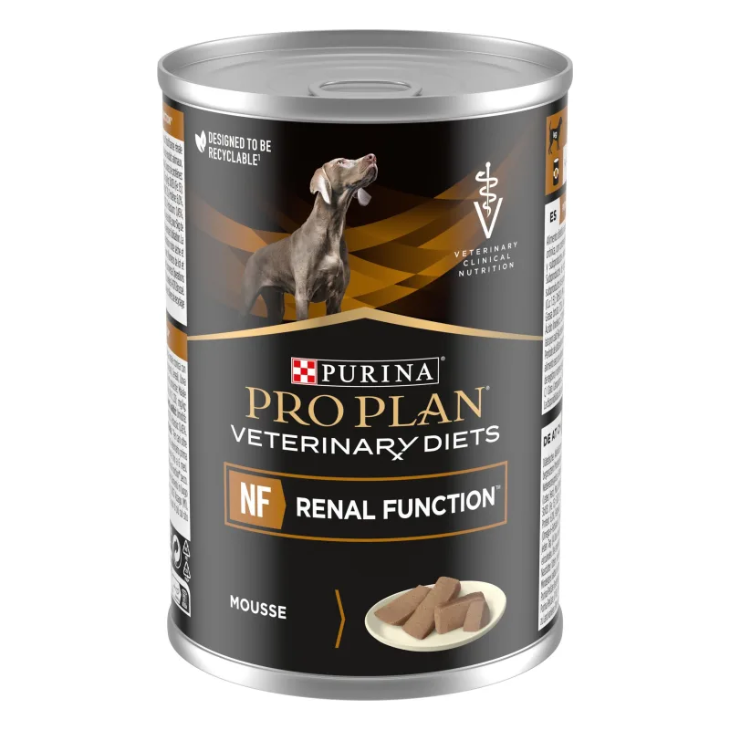 Purina Pro Plan Veterinary Diets NF Renal Function Mousse — Caracteristici și verdict pentru câini cu boli renale