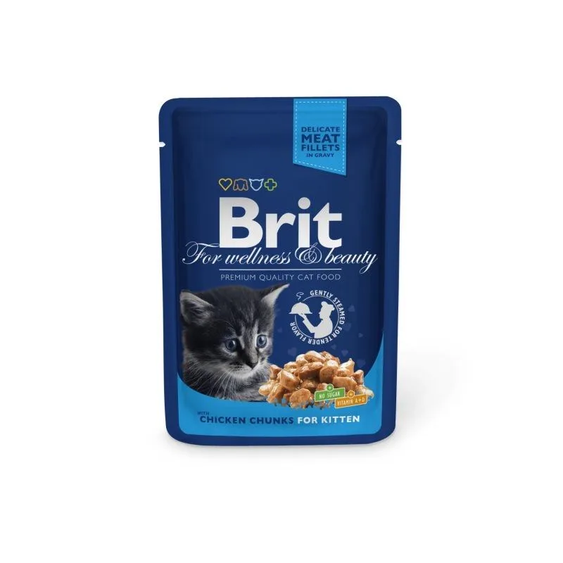 Recomandări Brit Premium Cat Junior plic cu carne de pui — Păreri despre calitate și preț