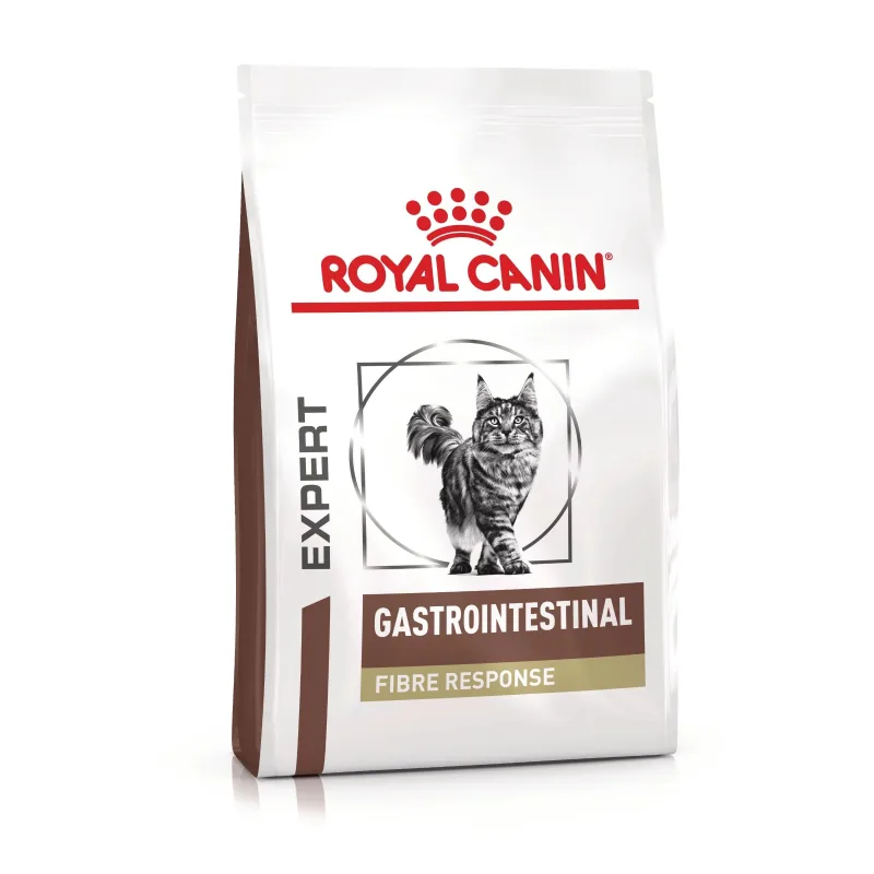 Recenzie Royal Canin Gastrointestinal Fibre Response — beneficii pentru sistemul digestiv al pisicii