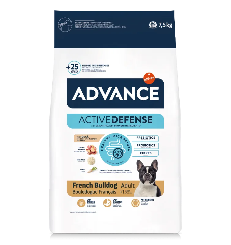 Advance Dog Bulldog Francez Adult — caracteristici, preț și opinie despre hrană superpremium