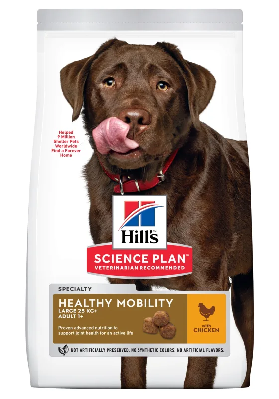 Hrana uscată Hill's Science Plan Canine Adult Healthy Mobility Large Breed — Caracteristici și verdict