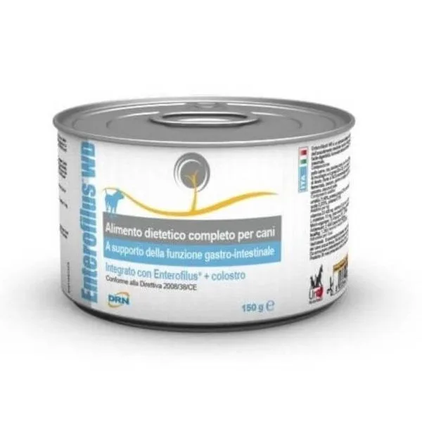 Enterofilus WD — Recenzie despre avantajele dietei umede pentru câini de 150 g