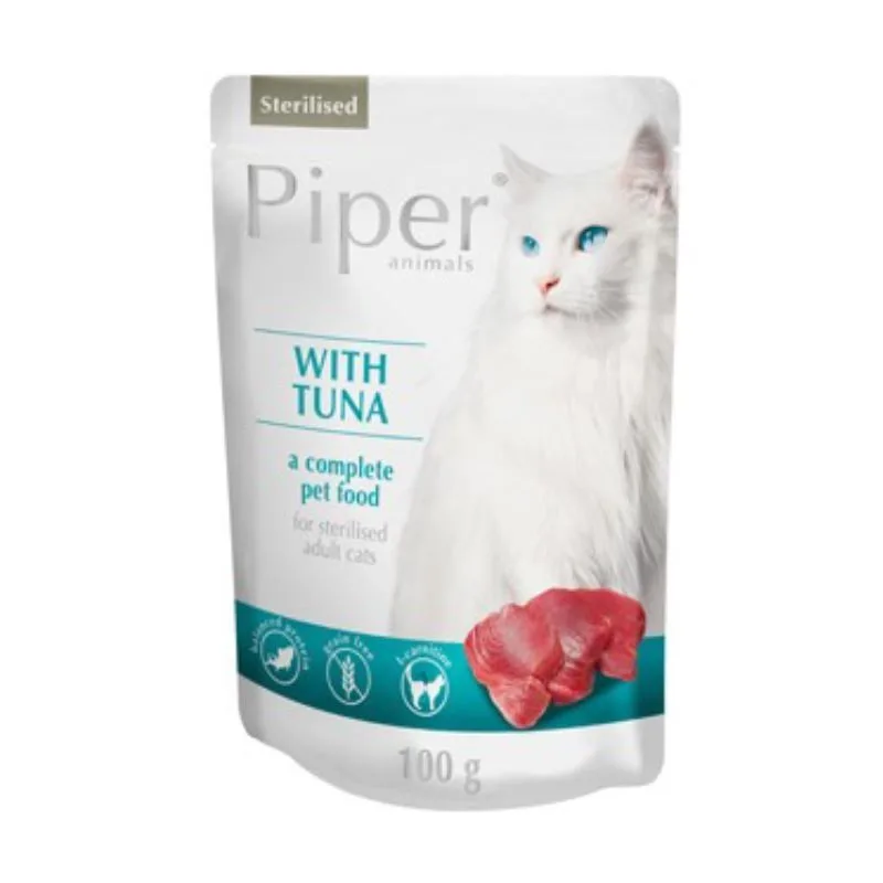 Piper Cat Sterilised 100 g — Recenzie despre calitate, preț și avantaje