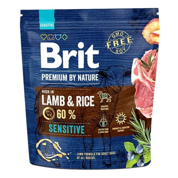 Brit Premium by Nature Sensitive Lamb — Recenzie, caracteristici și preț pentru hrana pentru câini cu alergii