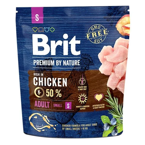 Hrana uscată pentru câini Brit Premium by Nature Adult Small — Recenzie, calitate și preț