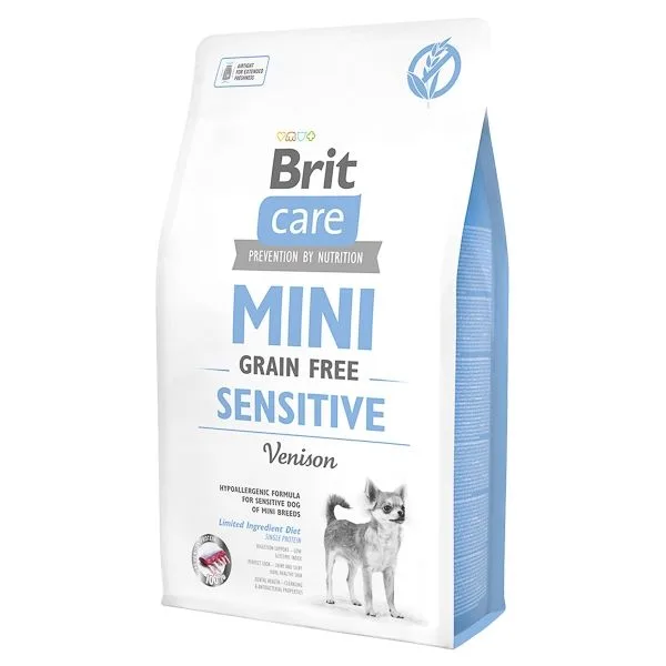 Hrana uscată Brit Care Mini Grain Free Sensitive — Recenzie, calitate și avantaje pentru câini sensibili
