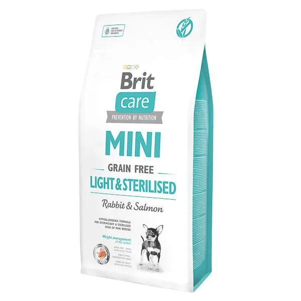 Hrana uscată Brit Care Mini Grain Free Light and Sterilised — Review, specificații și verdict