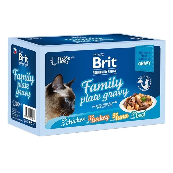 Brit Cat MPK Delicate Family plate in Gravy — recenzie, specificații și verdict