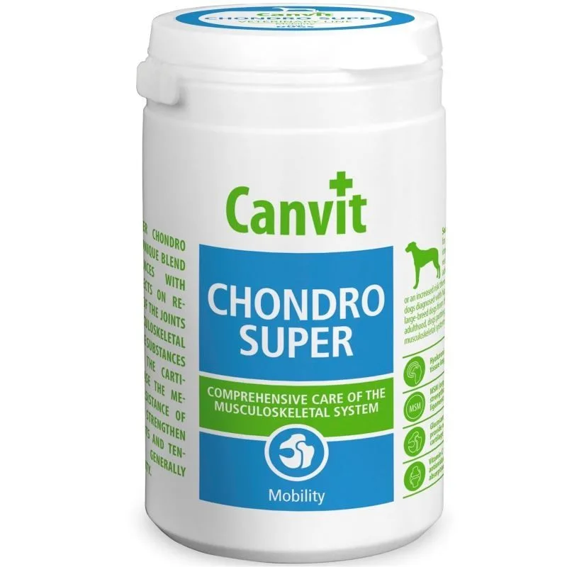 Canvit Chondro Super pentru câini — Recenzie despre beneficii și preț