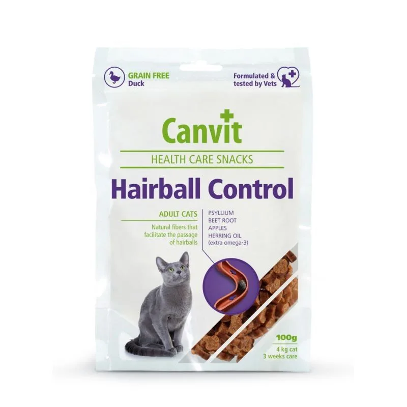 Canvit Health Care Hairball Snack — Păreri despre preț, calitate și beneficii pentru pisici