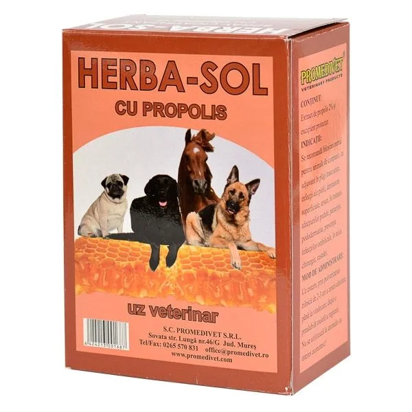 Herba-Sol Propolis spray cicatrizant — Recenzie, preț și caracteristici pentru animale de companie