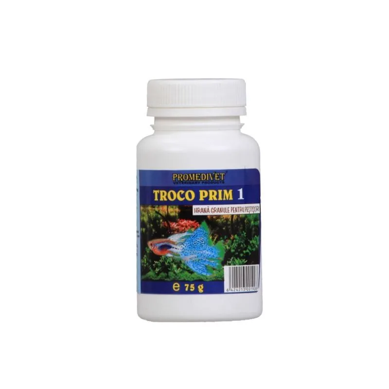 Review Troco Prim 1, 75 g — calitate pentru pești exotici și performanță în hrănire