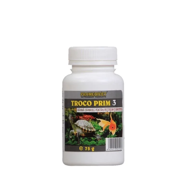Troco Prim 3 — Recenzie, avantaje și preț pentru hrană completă pentru pești exotici