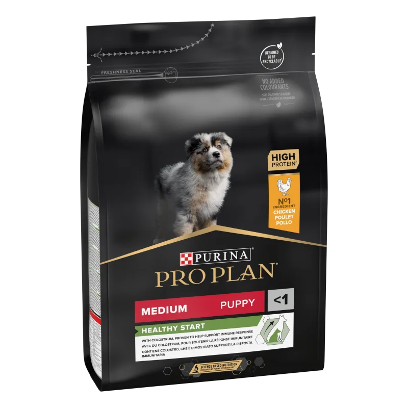 Purina Pro Plan Puppy Healthy Start — Recenzie, specificații și avantaje pentru creștere sănătoasă