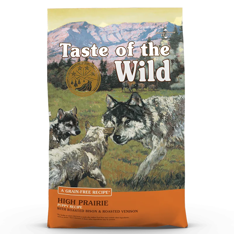 Hrana uscată pentru câini Taste of the Wild High Prairie Puppy — Recenzie, specificații și verdict