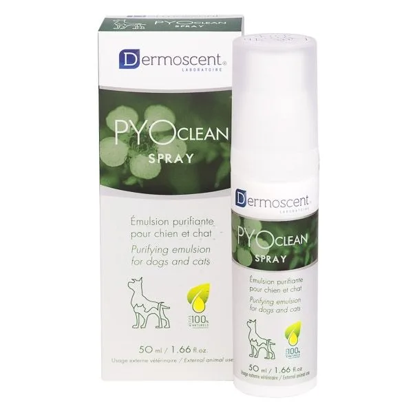 Dermoscent Pyoclean Spray pentru câini și pisici — Recenzie, specificații și verdict