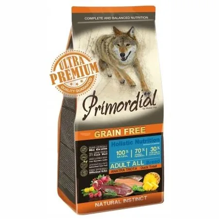 Hrana uscată pentru câini Primordial Grain-Free Holistic Dog Adult — Caracteristici, preț și verdict