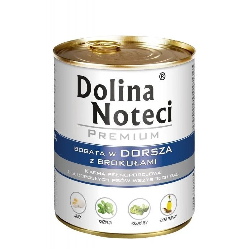 Hrana umedă Dolina Noteci Cod și Brocoli — recenzie, caracteristici și verdict