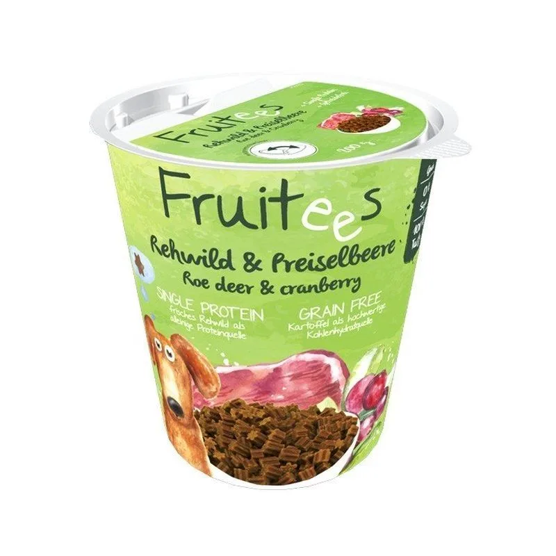 Recomandat — Bosch Fruitees Caprioara & Merisor, 200 g, gustări umede pentru câini mici
