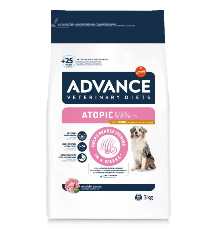 Advance Veterinary Diets Dog Atopic Derma Care No Grain — Recenzie și avantaje pentru sănătatea pielii câinelui