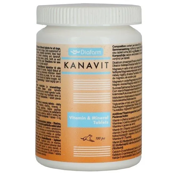 Supliment alimentar Kanavit — Păreri și caracteristici pentru sănătatea câinelui