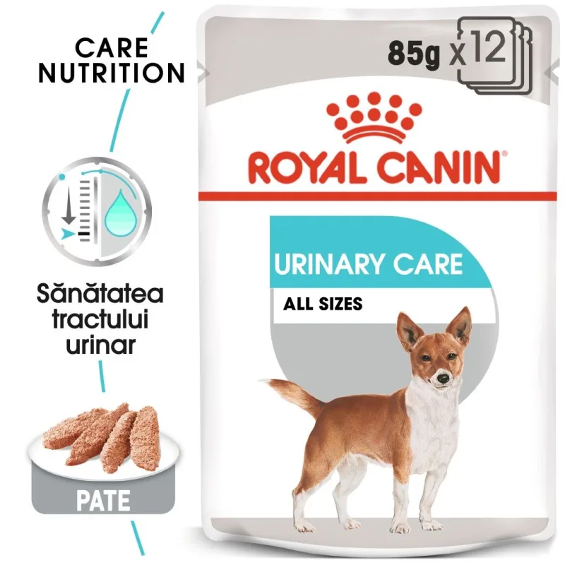 Royal Canin Urinary Care Adult — Recenzie, specificații și verdict pentru hrană umedă câini