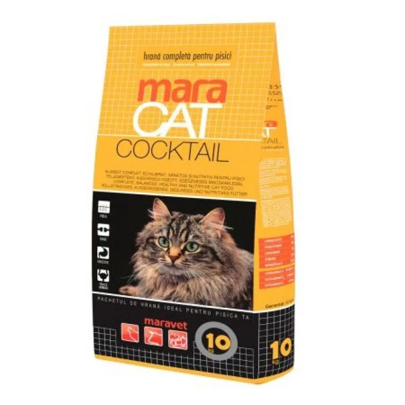 Hrana pentru pisici Maracat Cocktail 10 kg — Review, specificații și verdict