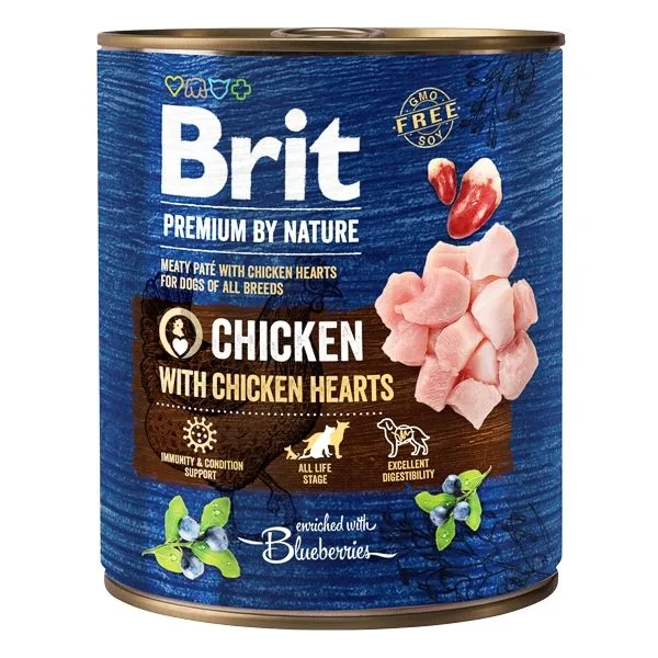 Brit Premium by Nature Chicken with Hearts — Păreri despre calitate și preț