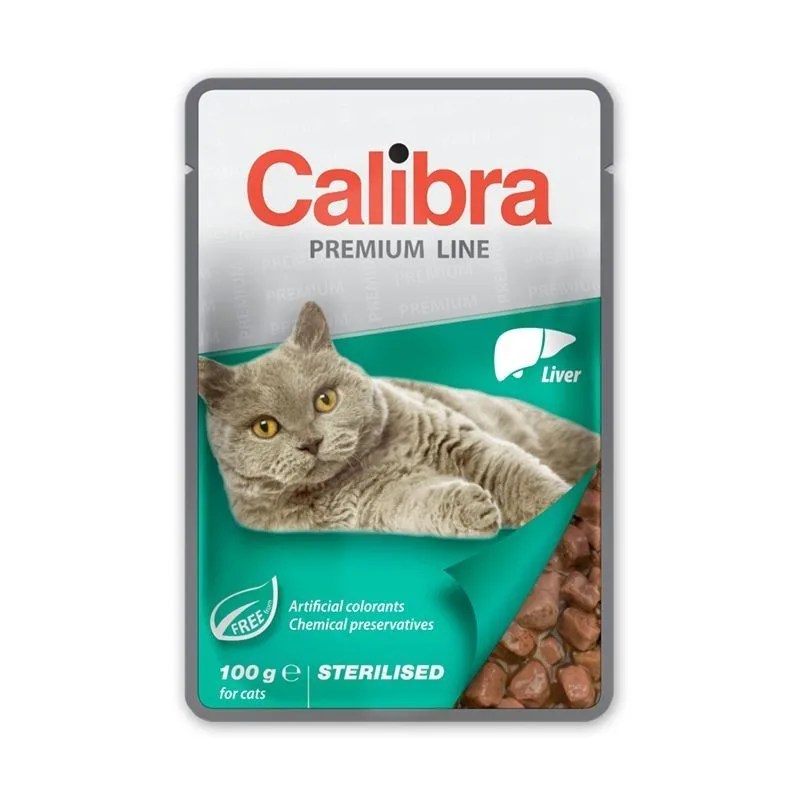 Hrana umedă pentru pisici Calibra Cat Pouch Premium Adult Sterilized Liver — recenzie și verdict