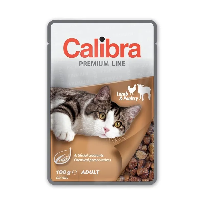 Hrana umedă pisici Calibra Cat Pouch Premium Adult Lamb & Poultry — Recenzie, calitate și preț actualizat