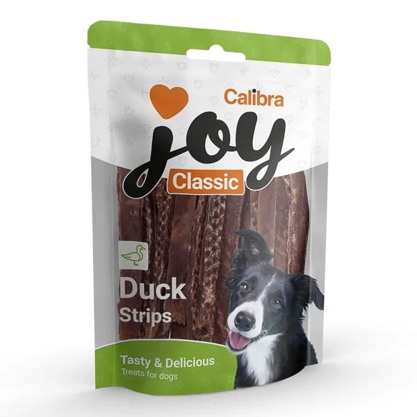 Recompense câini Calibra Joy Dog Classic Duck Strips — Recenzie, calitate și preț